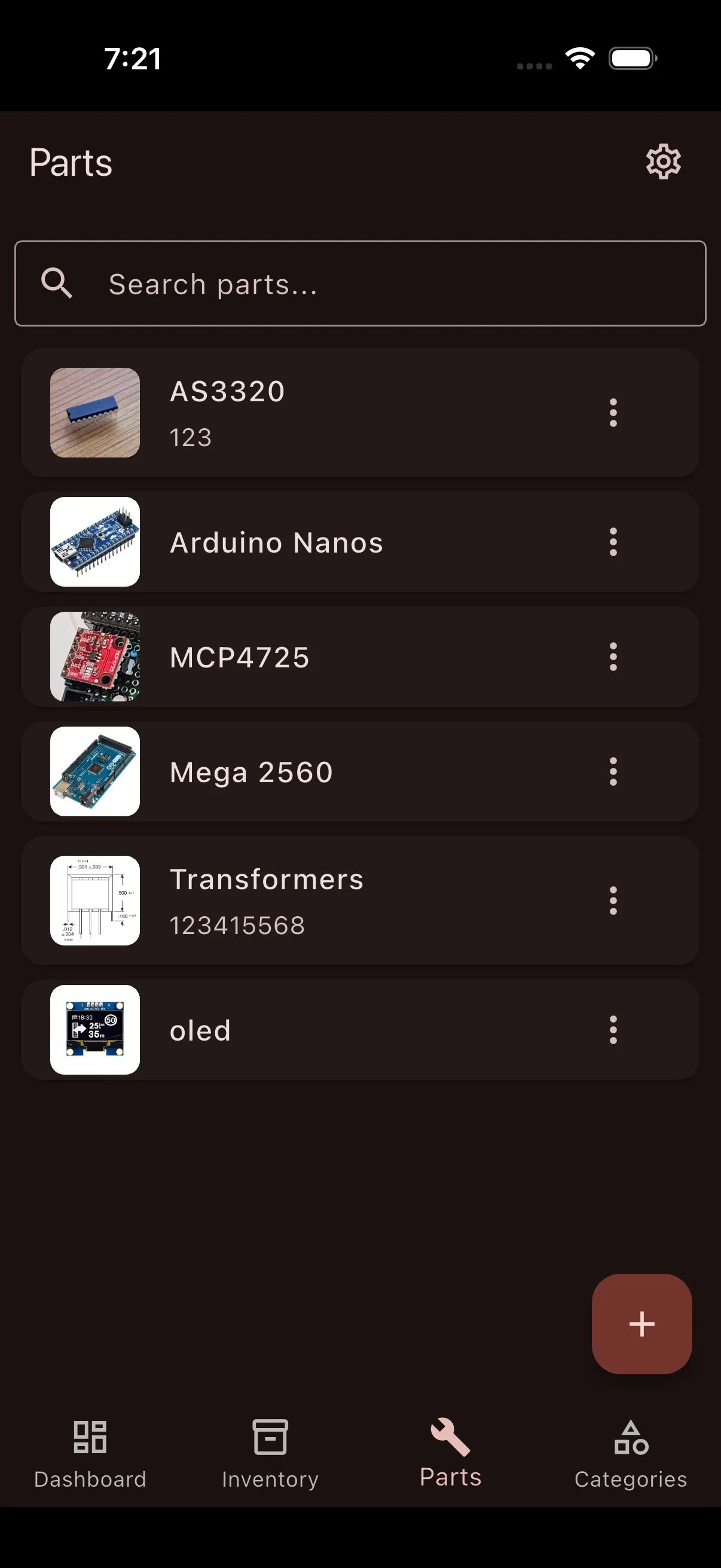 Electronics Inventory